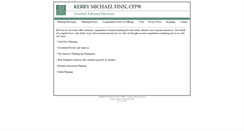 Desktop Screenshot of kmfinn.com